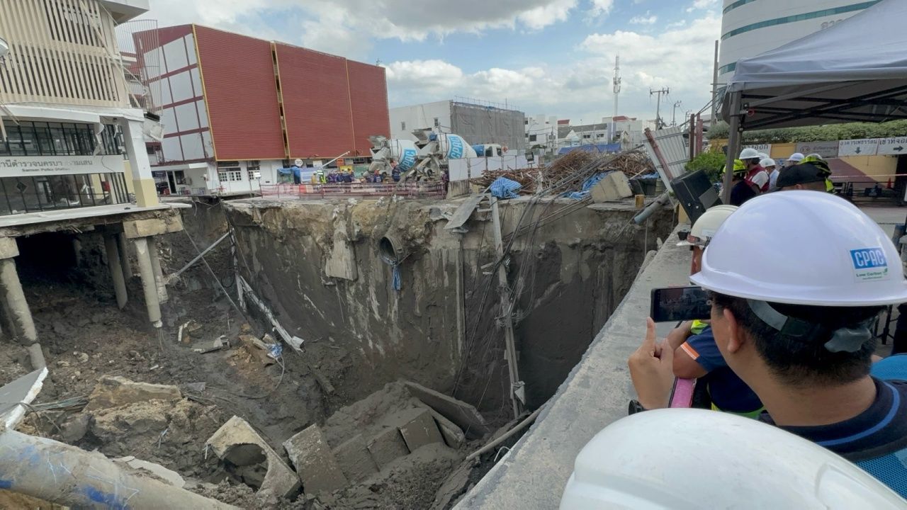 调整计划修复三森道路下沉 加速灌注水泥以填补漏洞 赶在下雨前完成