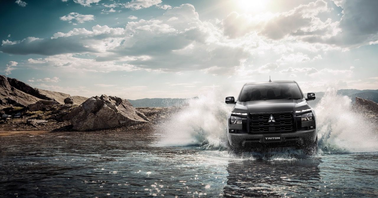 查看MITSUBISHI NEW TRITON 2025的型号和价格，全新外观，黑色风格，全面提升