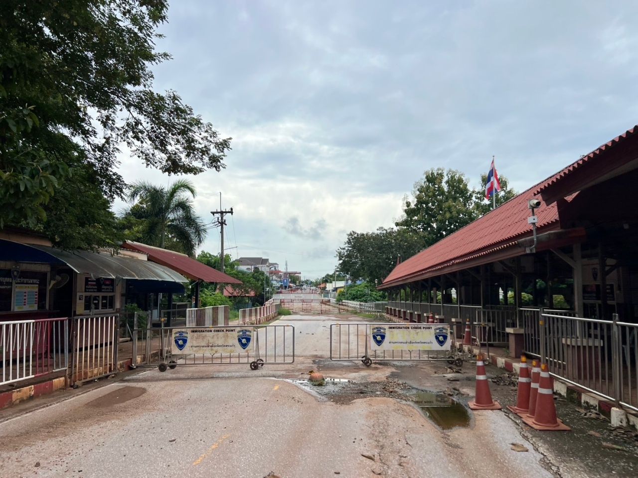 คลองหาด专项部队确认关闭边界口岸后，社交媒体传播错误信息