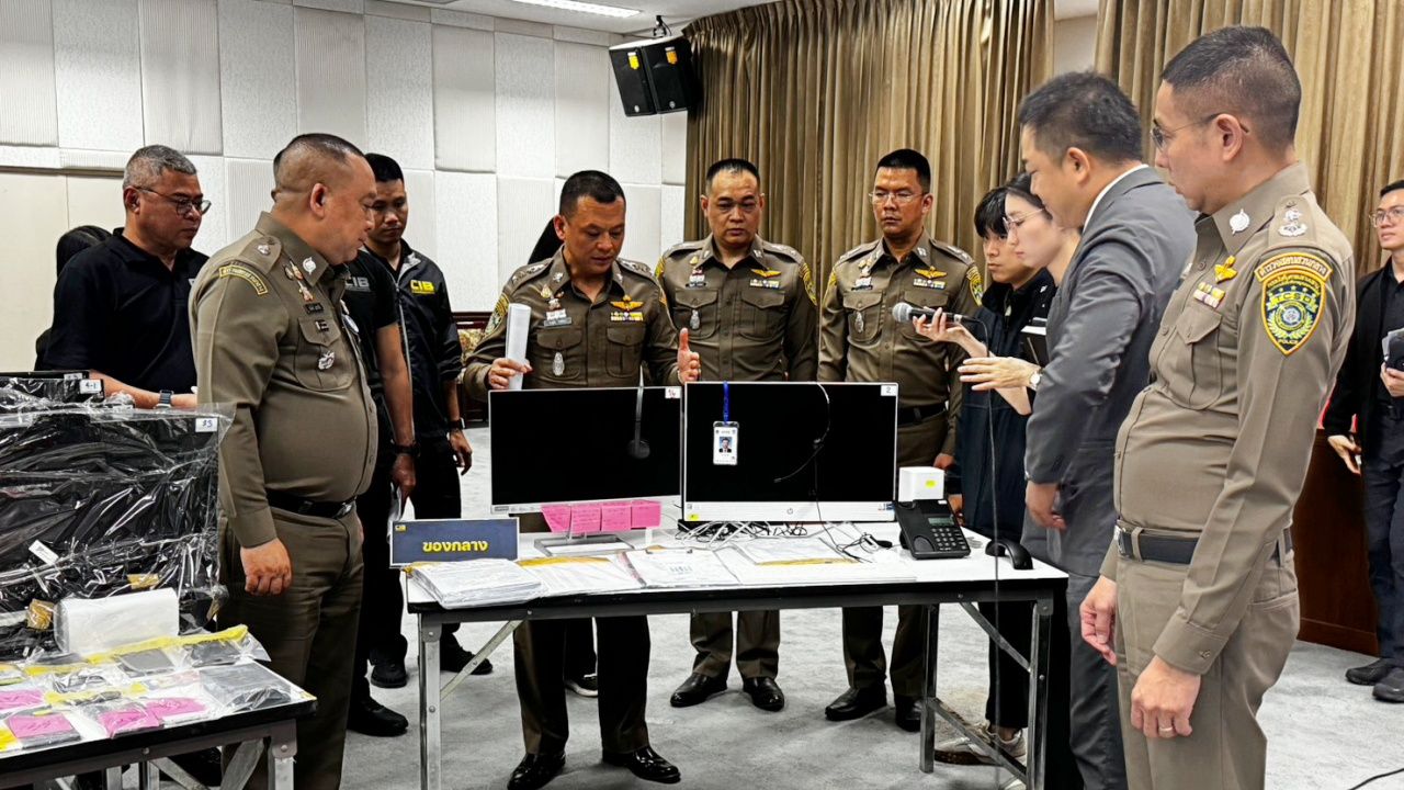 捣毁韩国诈骗中心帮派，租用曼谷市中心公寓设立办事处行骗同胞