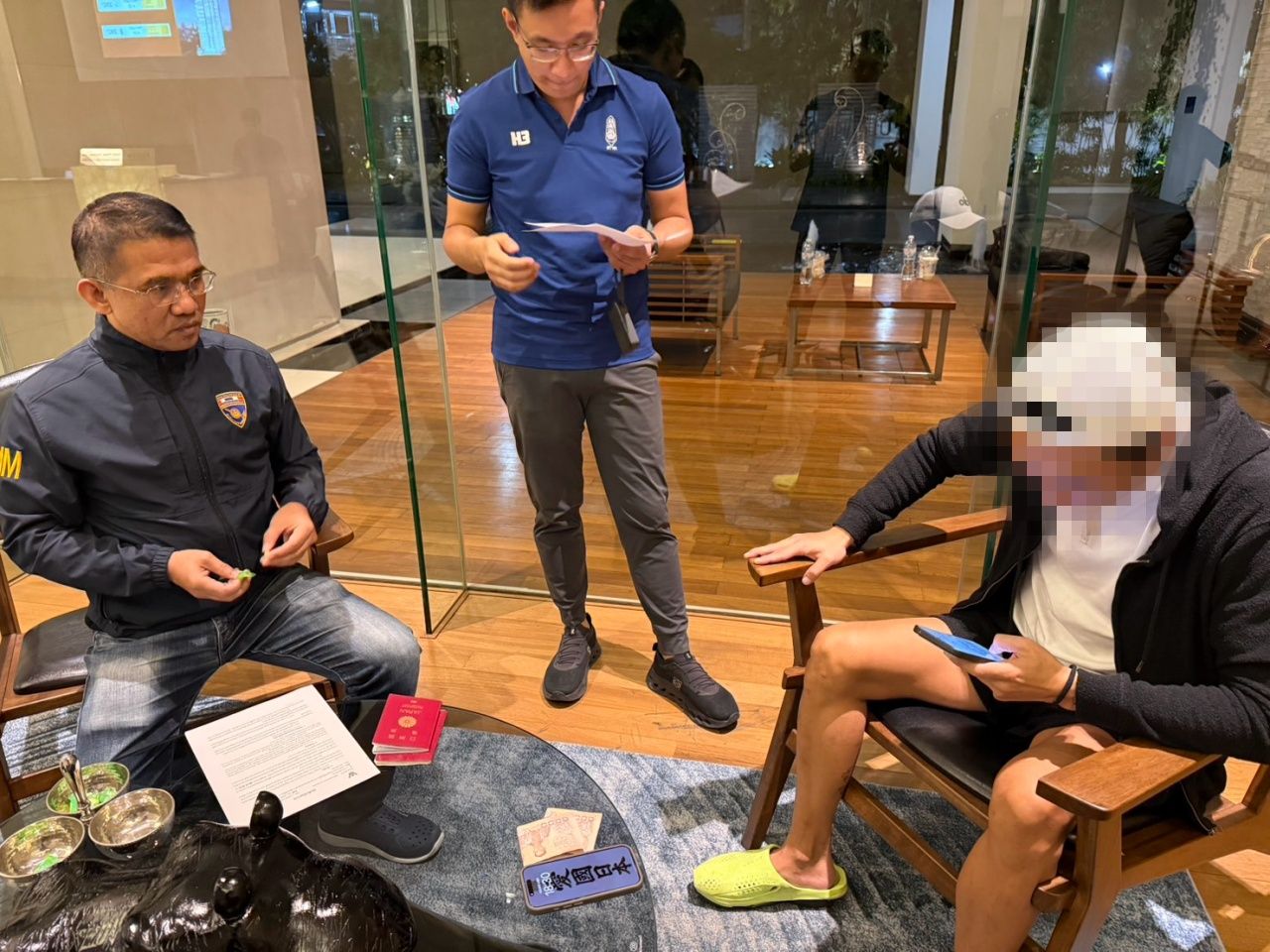 逮捕中国诈骗犯，设立假公司投资欺诈，从缅甸逃匿到泰国