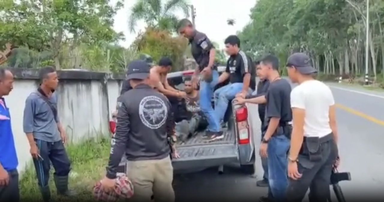 已捕获：男子狂暴杀害警察后躲在森林中，悠闲地悬挂吊床