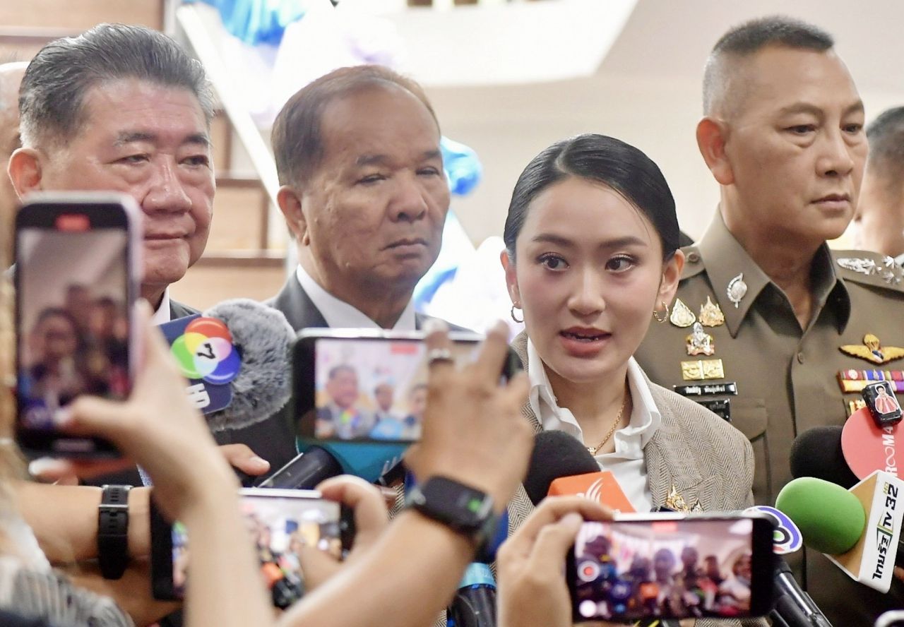 泰国与柬埔寨在博克通道的军事对峙 “佩通坦”透露领导人之间有沟通，相信可以解决