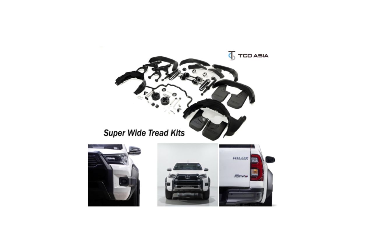 欣赏来自 TCD ASIA 的 Land Cruiser FJ 和 Hilux Travo 改装套件,酷炫且实用