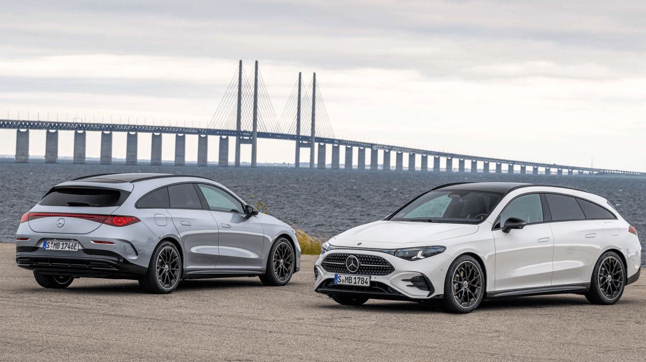 超级帅气的 Mercedes-Benz CLA Shooting Brake Electric