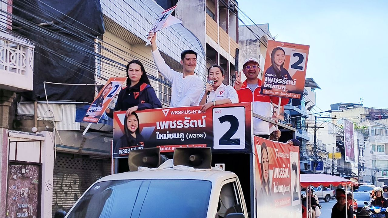 “他那通” 走访“他信”家乡，帮忙人选民选助选活动 清迈