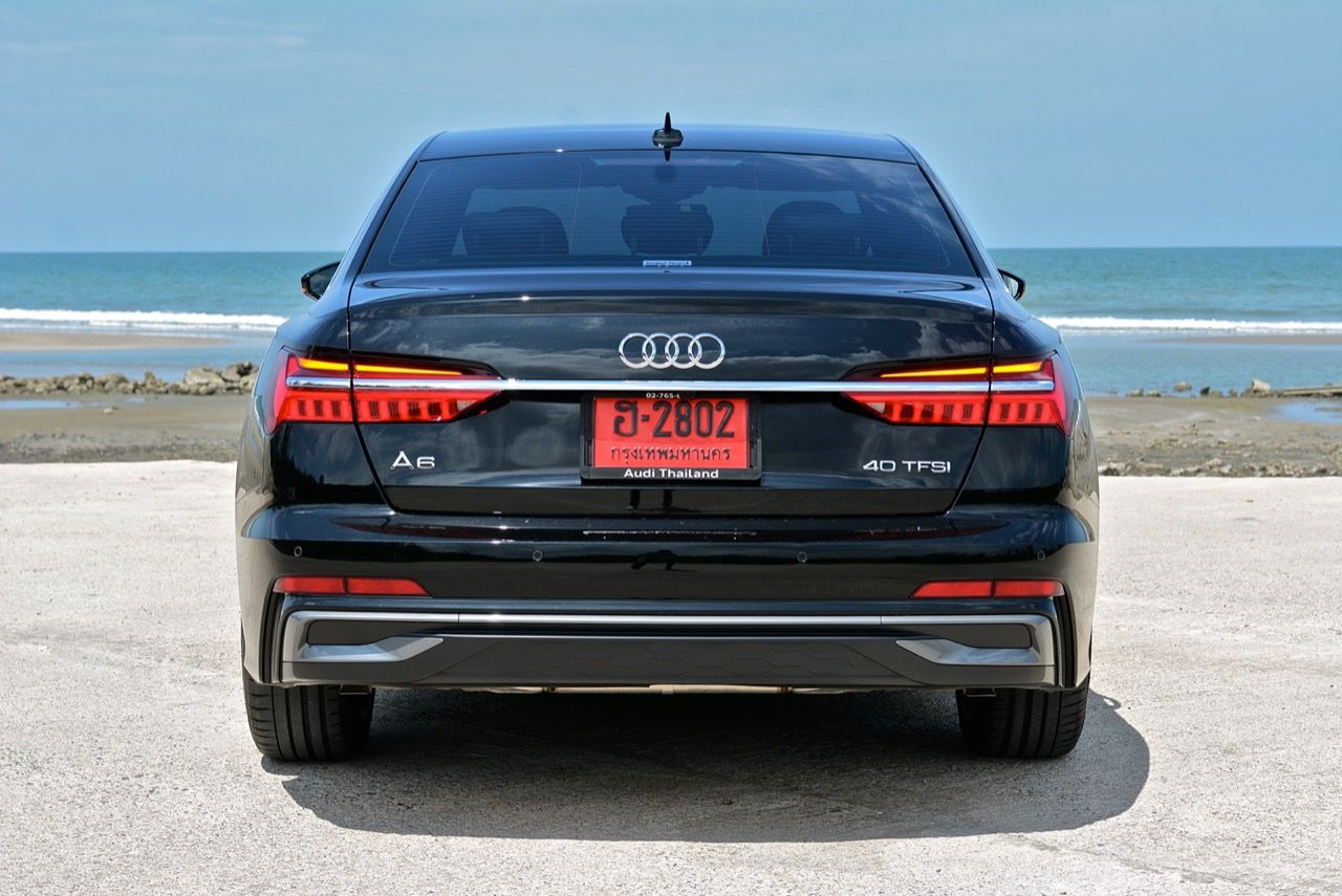 进口外的优秀行驶！测试奥迪A6轿车40 TFSI S-Line