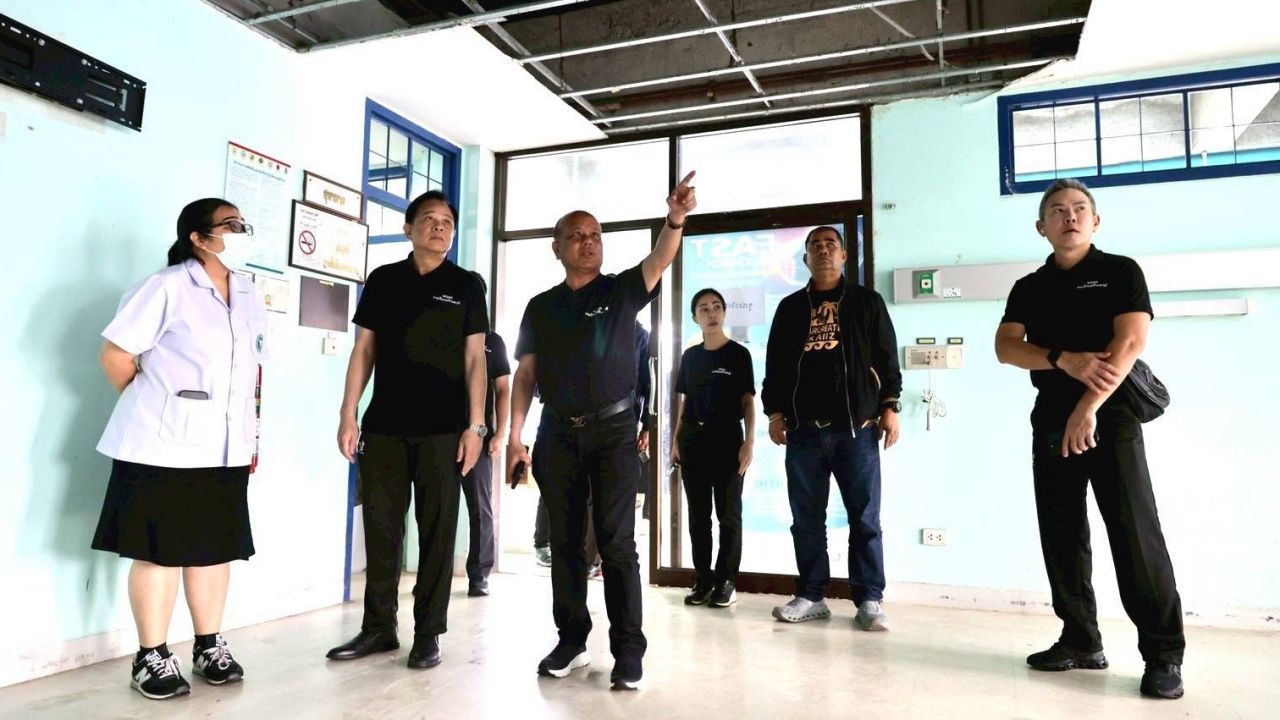 “达威” 物资支援合艾中央厨房 “皮拉潘” 检查帕帕勇医院损失