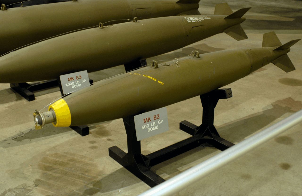 泰国产Mark 82炸弹精准打击