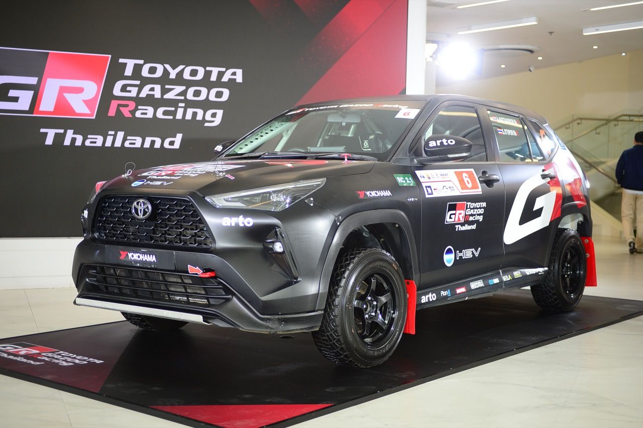Toyota Gazoo Racing Thailand 2025 准备在全国5个赛场掀起热潮