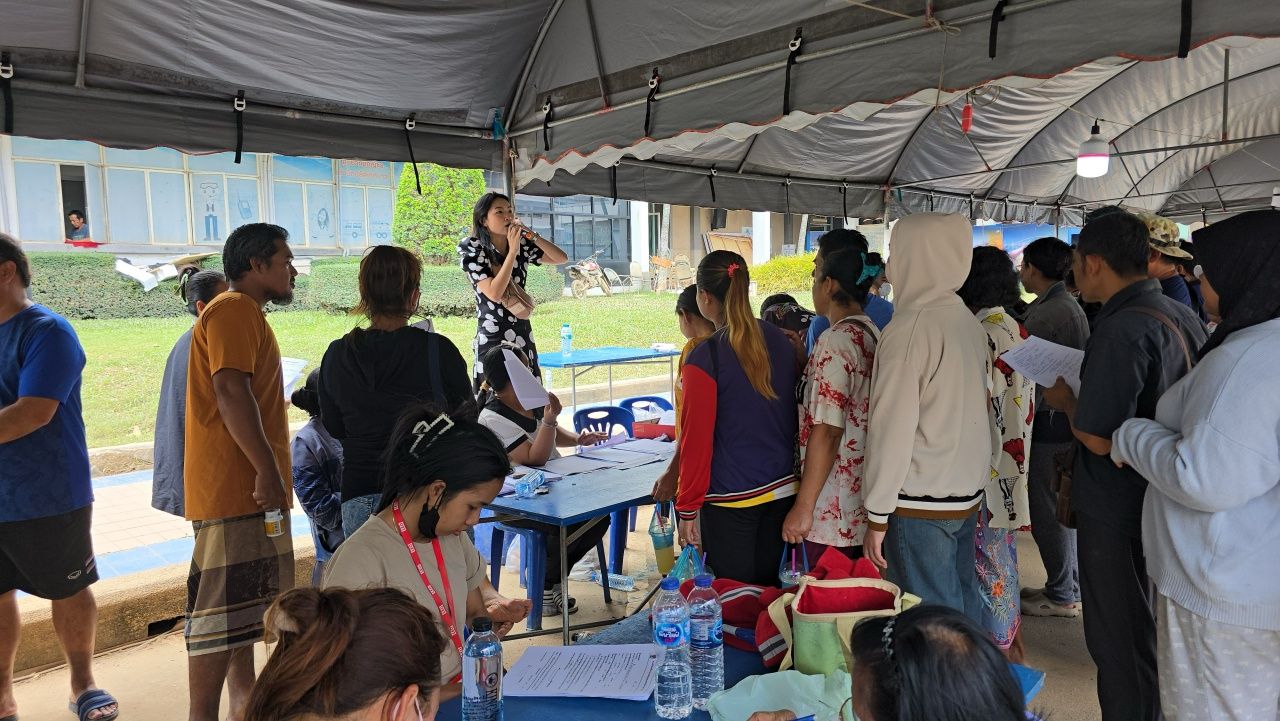 合艾市民踊跃登记领取2568年洪水补助金，查收款状态的渠道