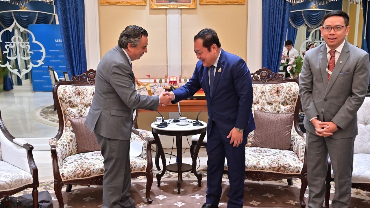 世界正义项目与司法部长会谈 推动泰国法治建设更加坚固