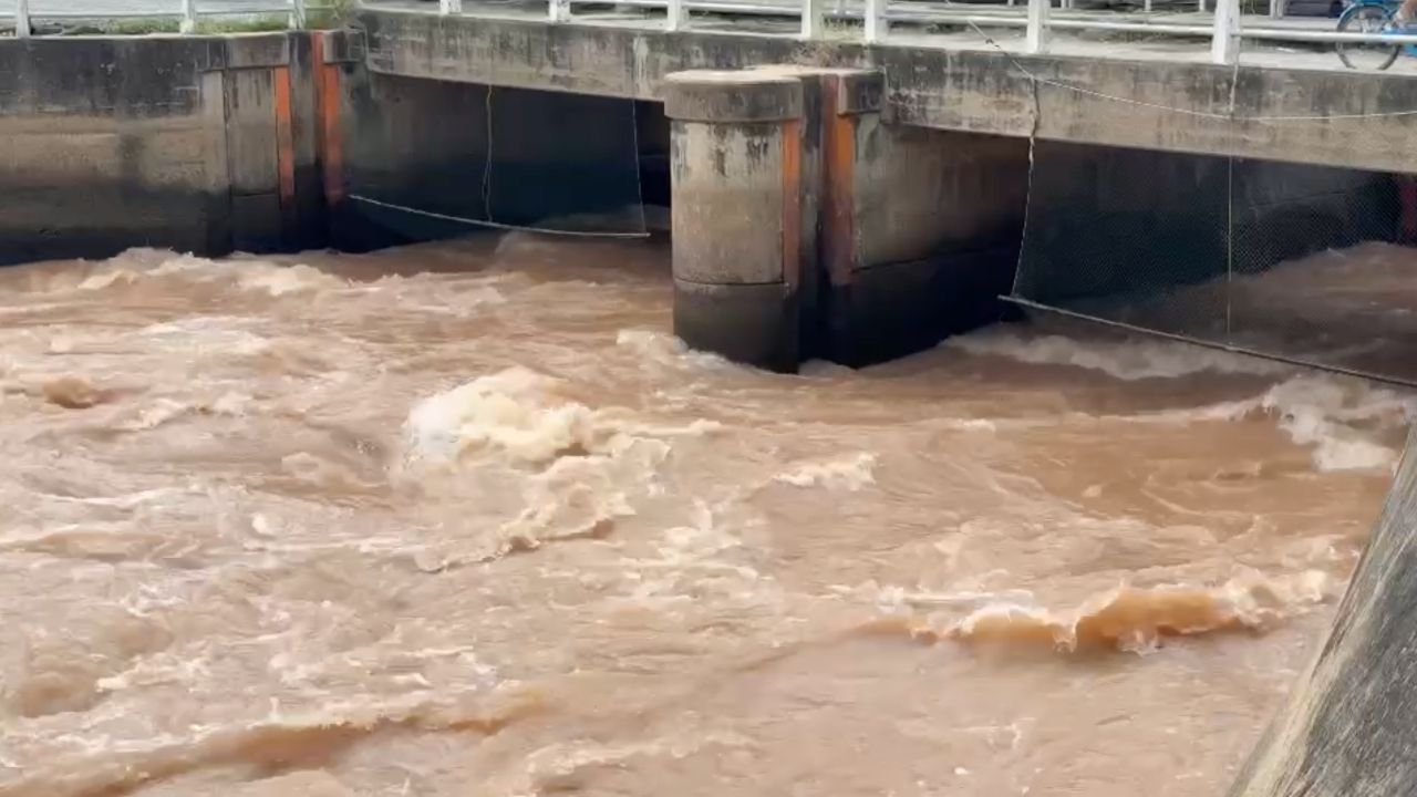 大城府水位开始下降 但12个县仍被大水淹没 影响近5万户家庭