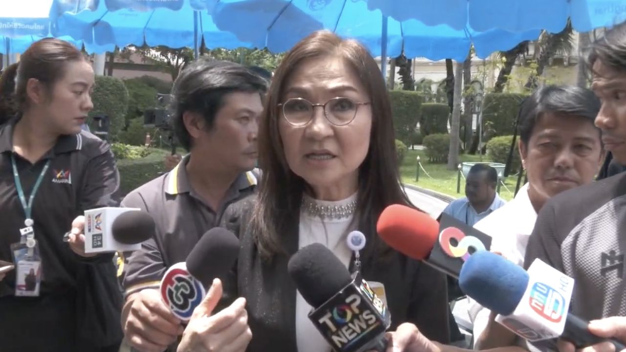“นันธานา” 表扬调查委员会勇敢召集泰自豪党领导人和议员询问参议院贿赂问题