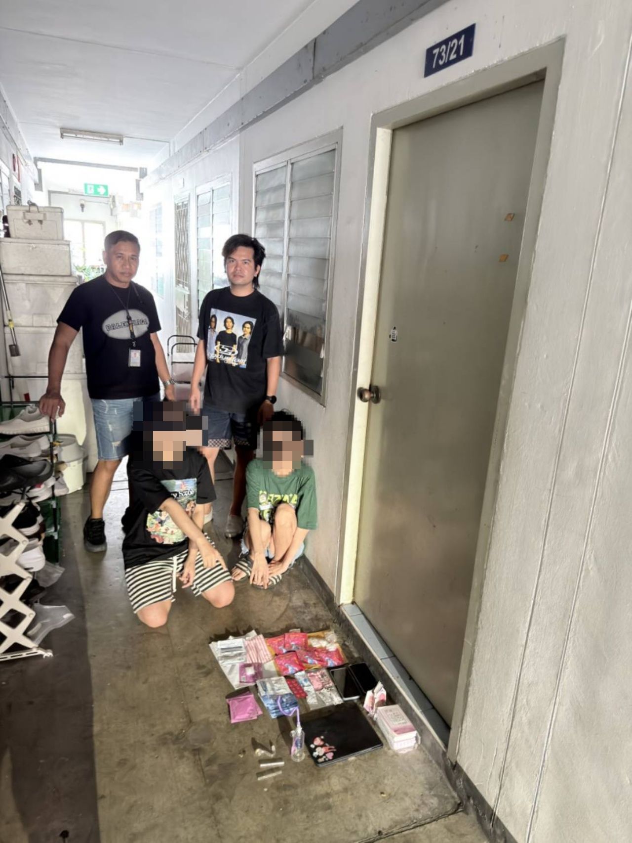 191 逮捕前女公关，希望快速致富，转行贩卖冰毒、POTK、FIVE FIVE 通过LINE群组