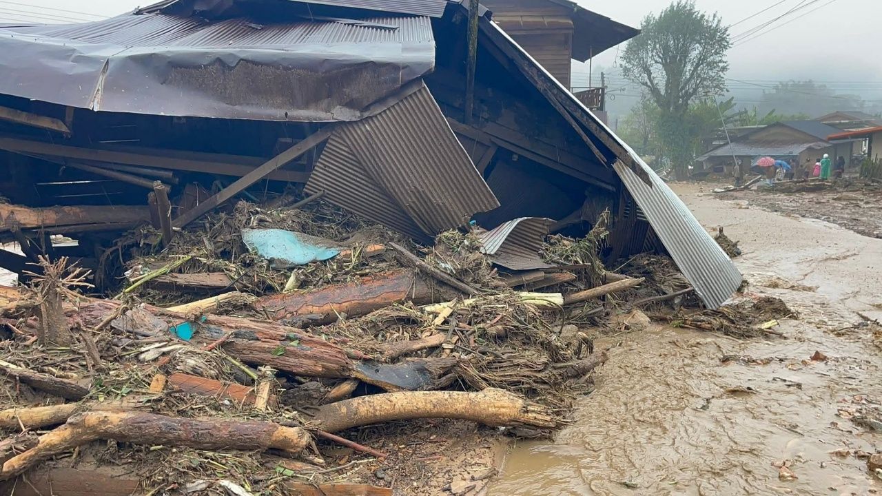 芒乌村暴雨导致滑坡，2人遇难，5人失踪，紧急援助