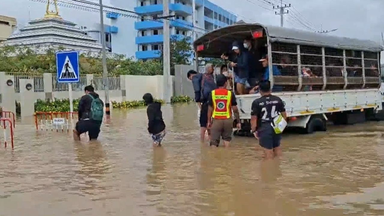 素可泰情况仍然不佳，洪水淹没医院前道路，需设立防护墙和安排接送病人车辆