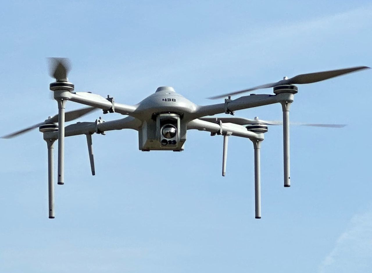 泰国皇家空军的武装无人机参与巡逻行动，保护空军第三大队基地