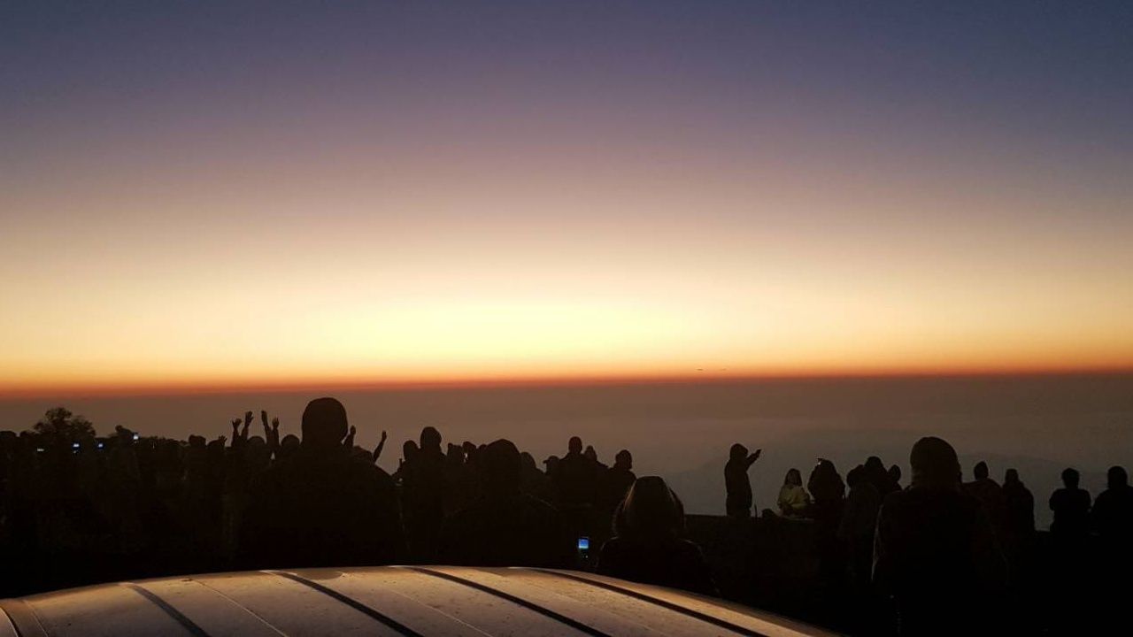 持续低温，游客纷至沓来，今晨“因他农山”最低气温3摄氏度