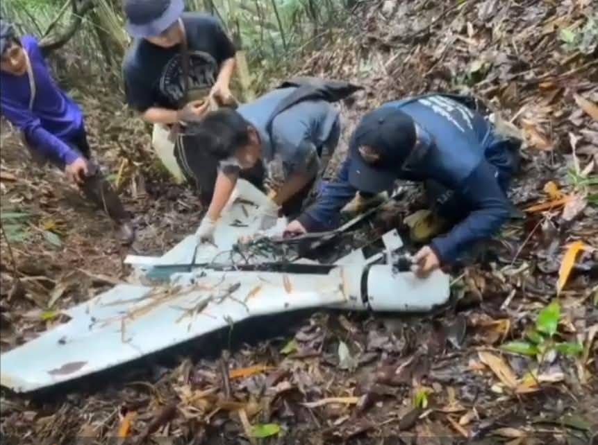 追踪自杀式无人机 爆炸头威力揭秘 谜团落入泰国