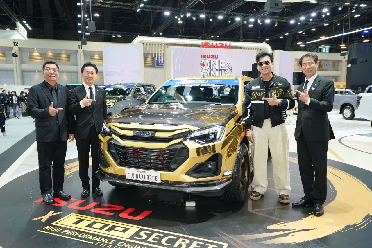 五十铃推出ISUZU D-MAX和ISUZU MU-X参展2025汽车博览会