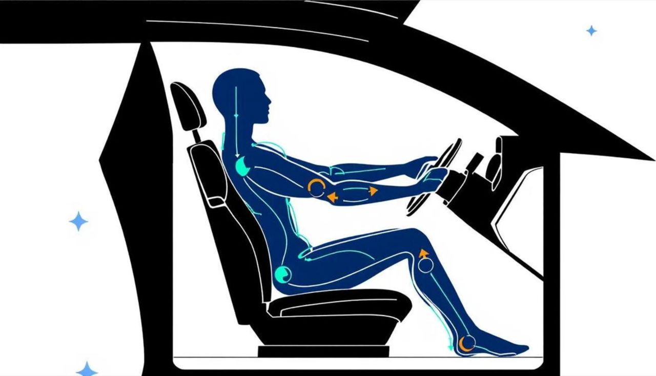 如何正确调整驾驶姿势和握方向盘