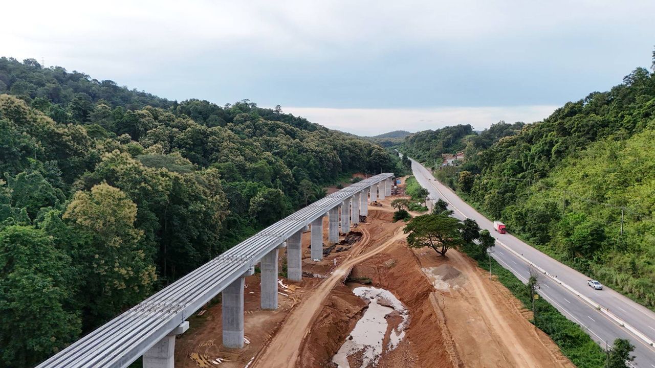 国营铁路公司公布新双轨铁路“Denchai-Chiang Rai-Chiang Khong”将在2571年启用