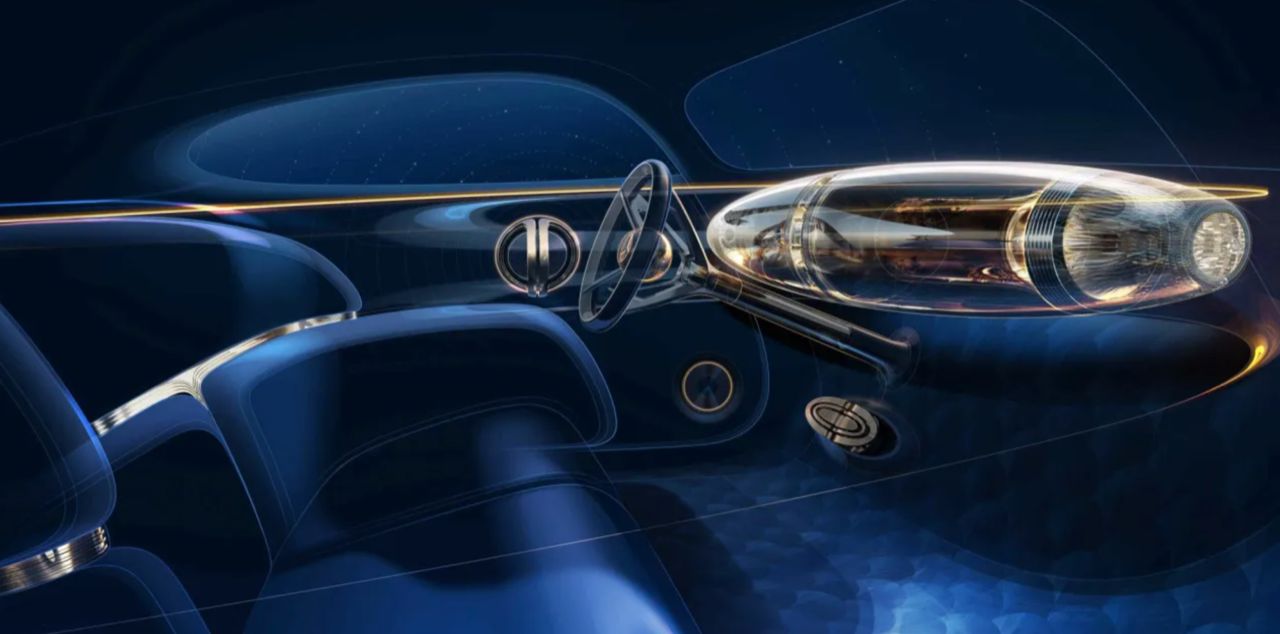跨越时间的美丽 MERCEDES VISION ICONIC 艺术装饰风的原型汽车