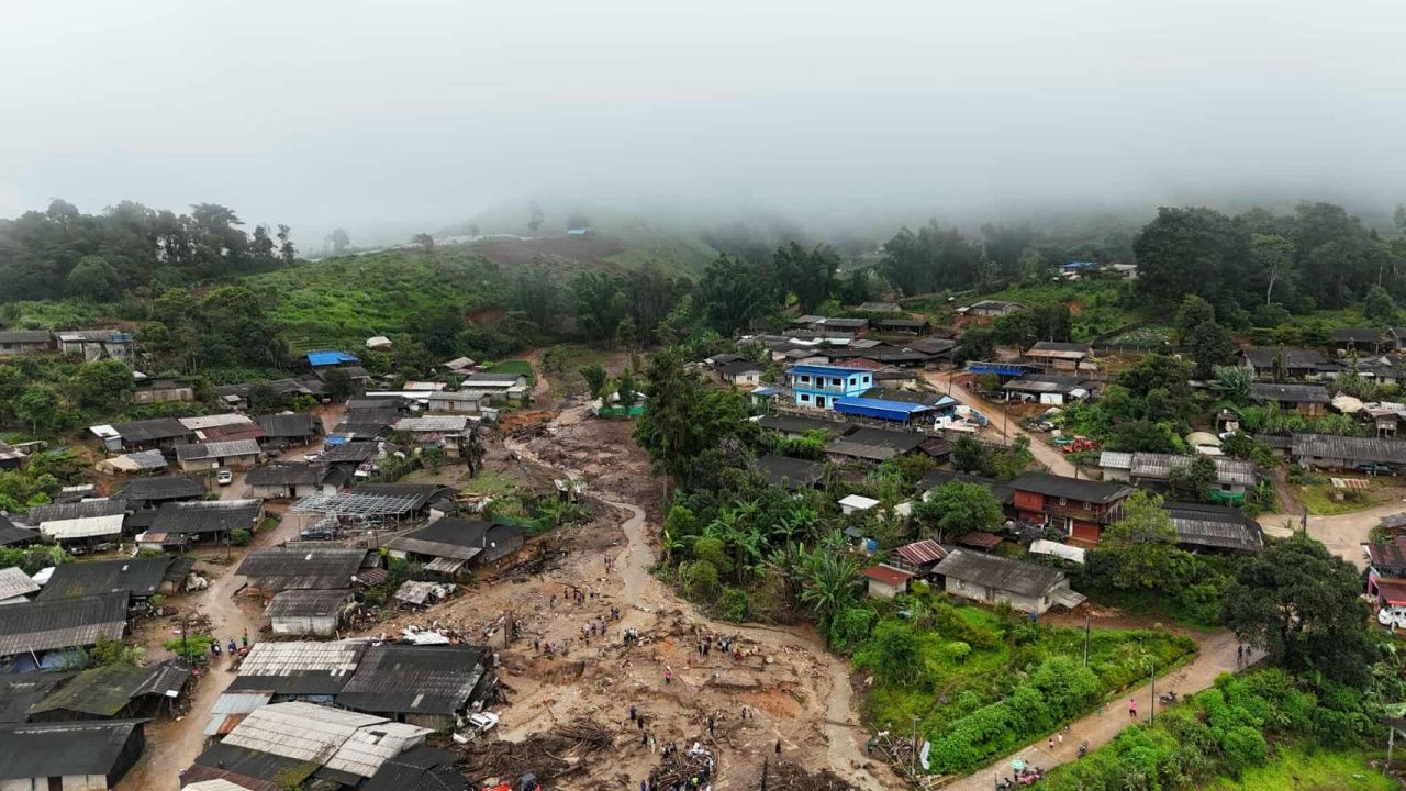 芭蒼雲村泥石流，死亡人数增至4人，5人失踪