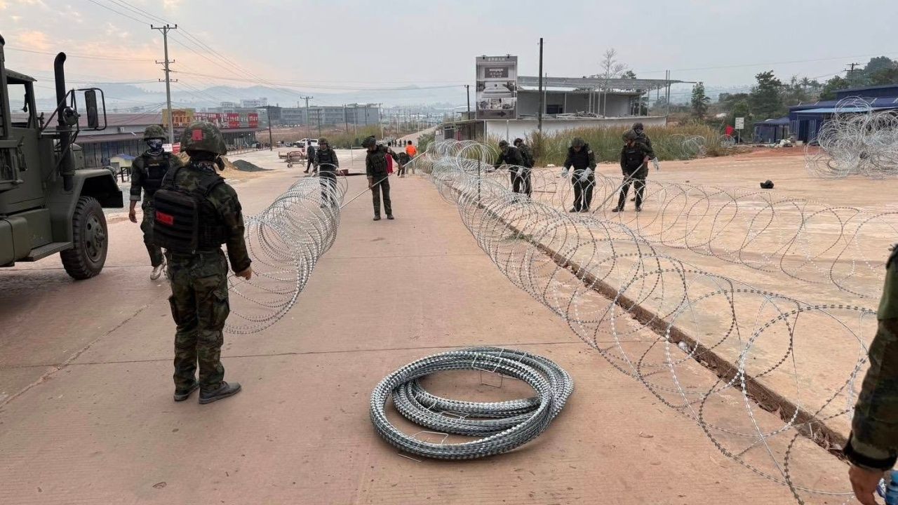 海军确认控制原区域，已警告并驱离“中国公民”拆除铁丝网