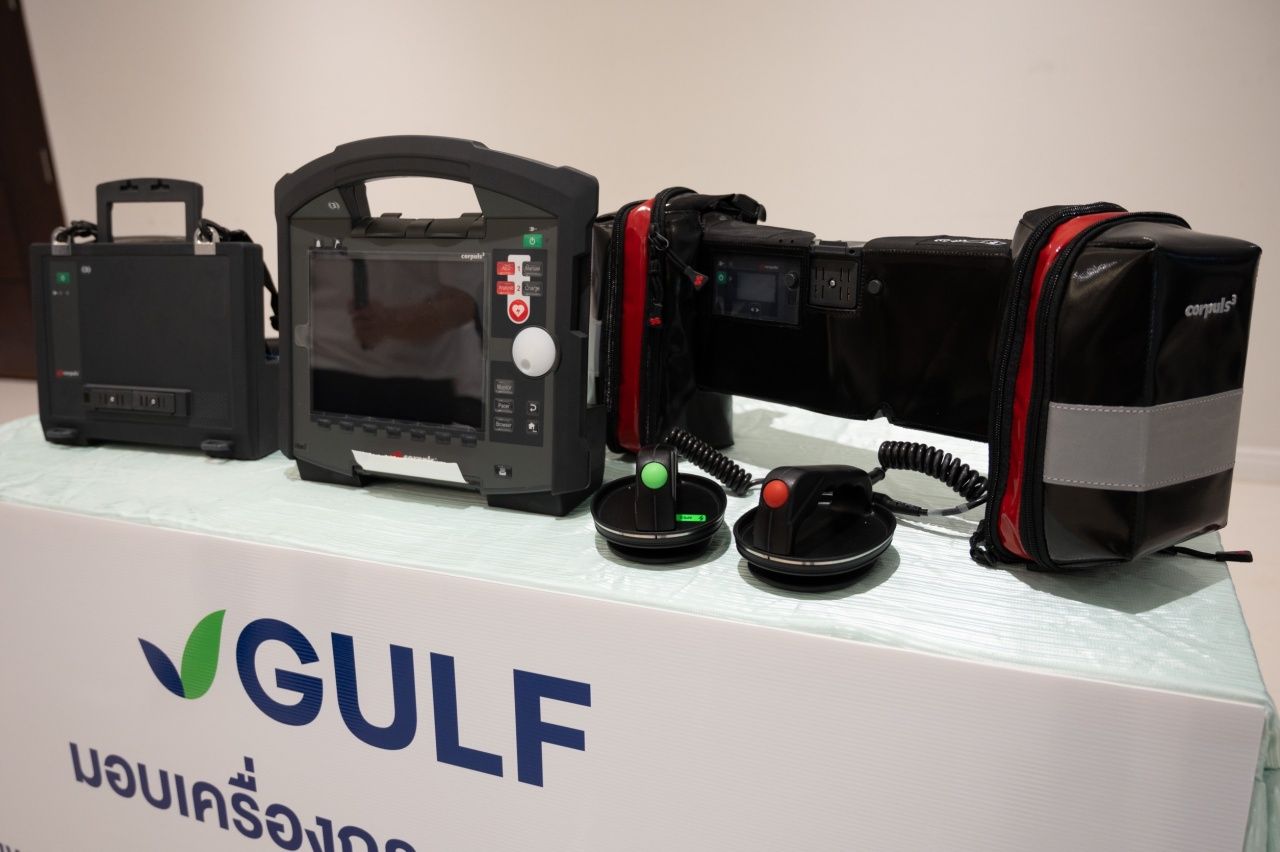 GULF 捐赠“心脏除颤器” 支援边境地区急救任务