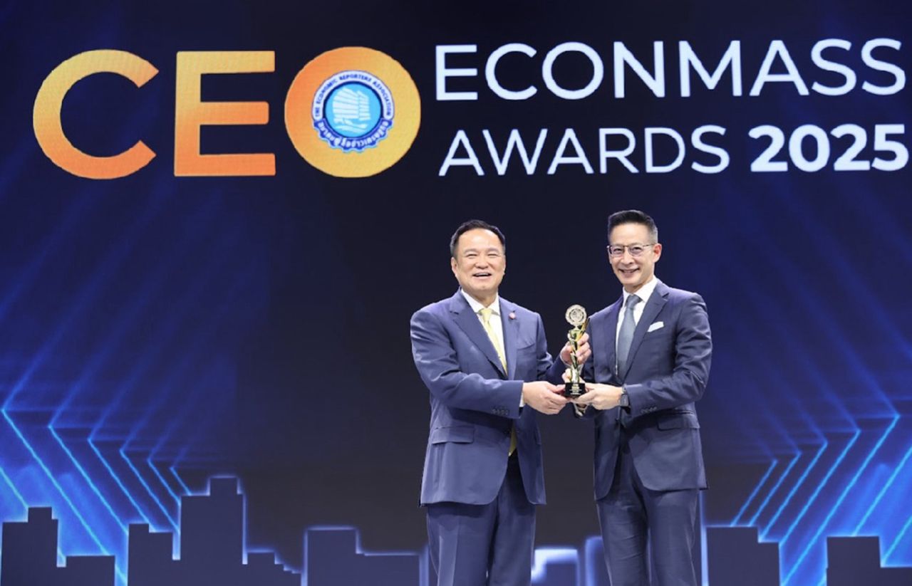 “阿努霆” 颁发2568年20位杰出CEO奖，强调夯实泰国经济基础