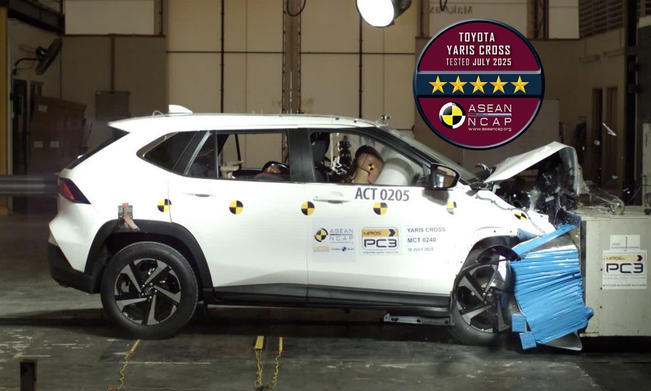 Toyota Yaris Cross 获得东盟 NCAP 五星安全评级