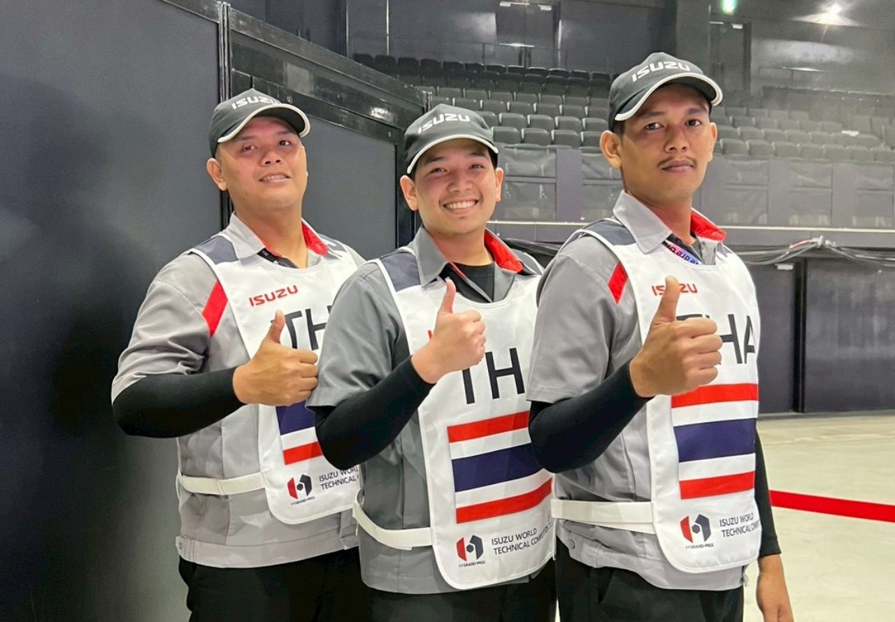 Isuzu 泰国技师队荣获 I-1 大奖赛日本冠军