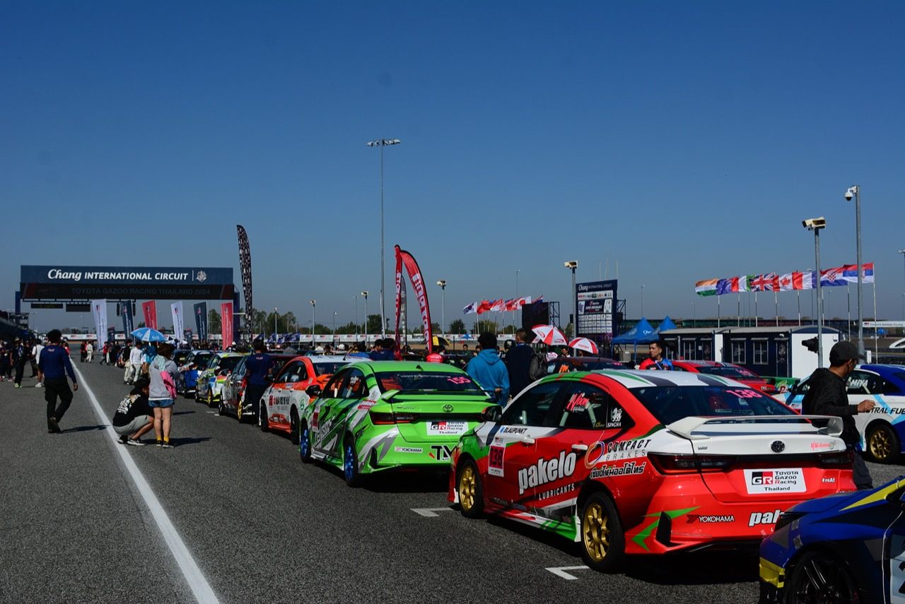 Toyota Gazoo Racing Thailand 2025 准备在全国5个赛场掀起热潮