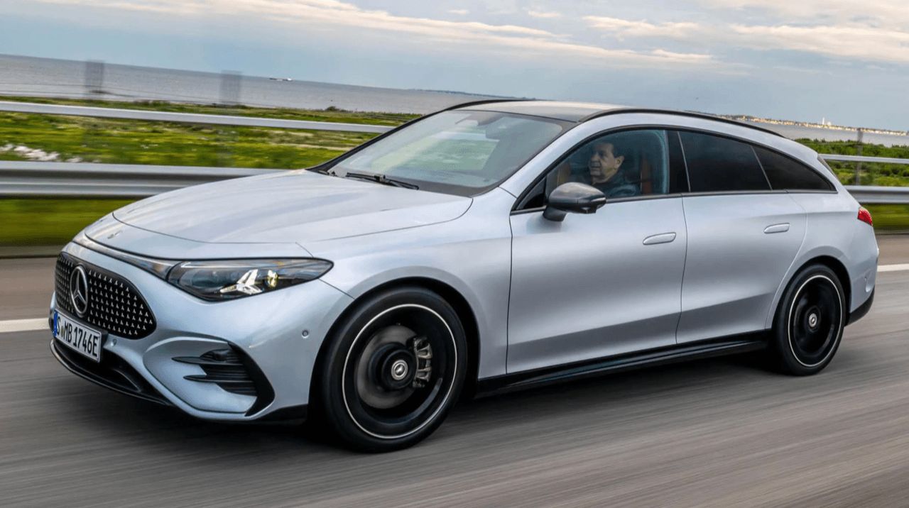 超级帅气的 Mercedes-Benz CLA Shooting Brake Electric