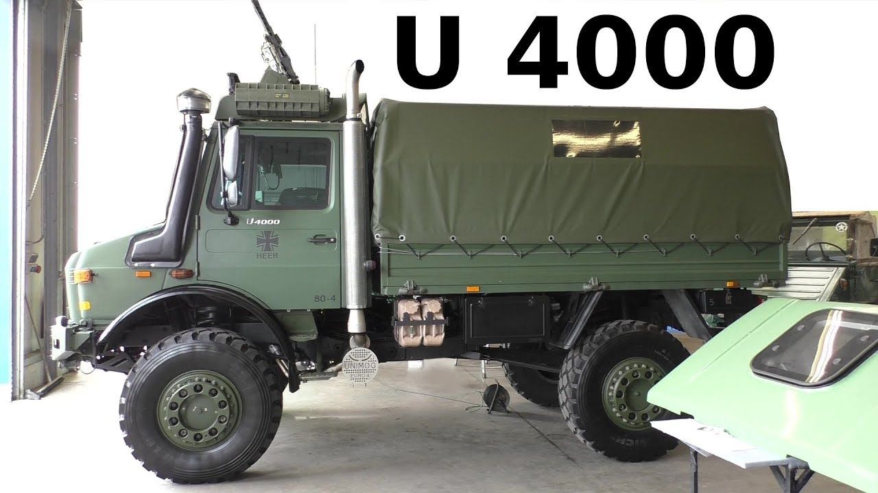 帅气的泰国军车：梅赛德斯-奔驰UNIMOG军用车