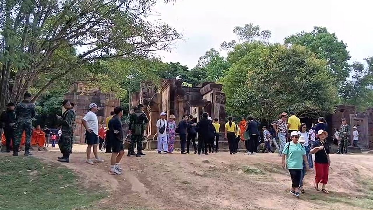 泰国最高军事指挥官视察泰柬边境查仲口 禁止媒体报导 声称属机密