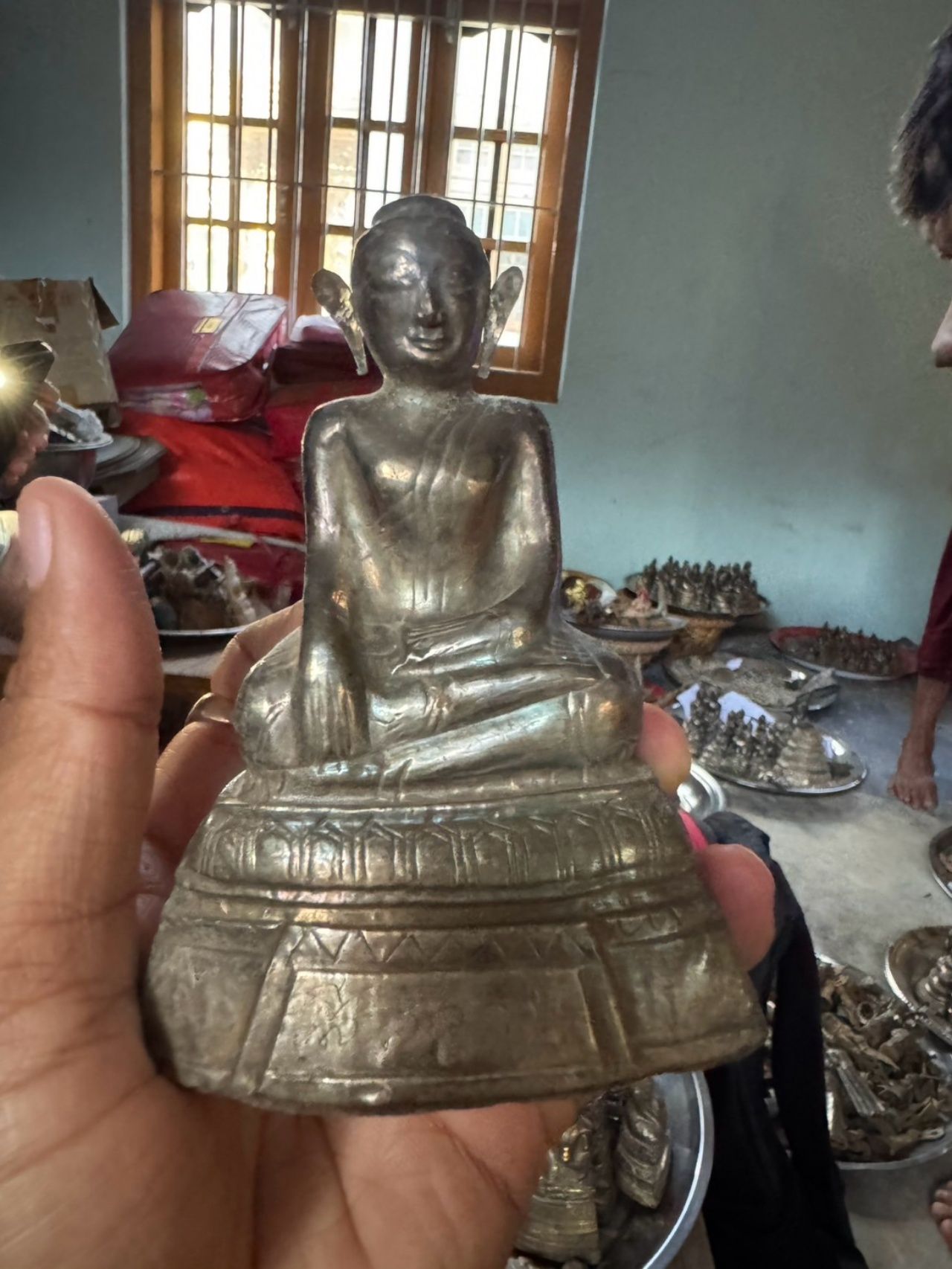 发现大城王朝时期的佛像,缅甸宝藏重见天日