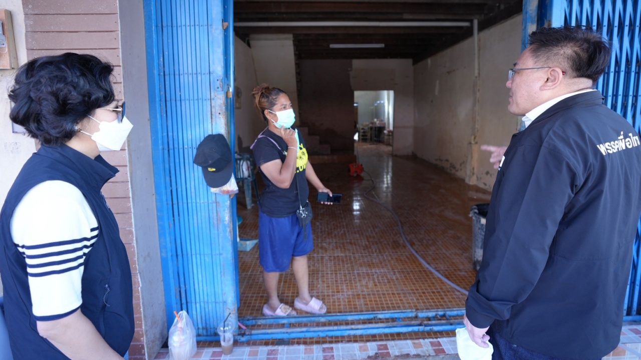 朱帕函率领为泰党与民族党加速修复合艾