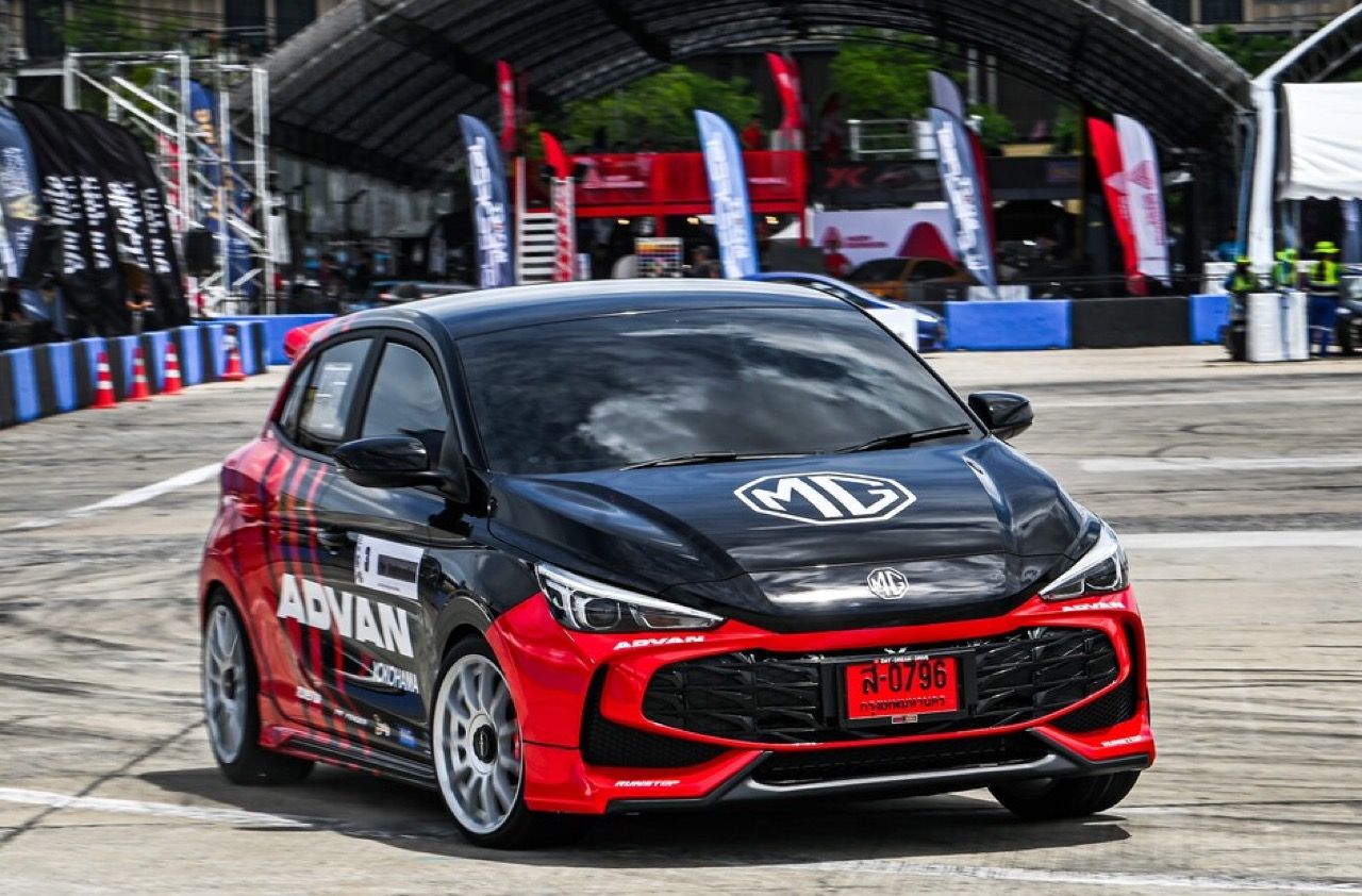 也可以成为赛车！MG3 HYBRID 与 CG GRID COMPETITION