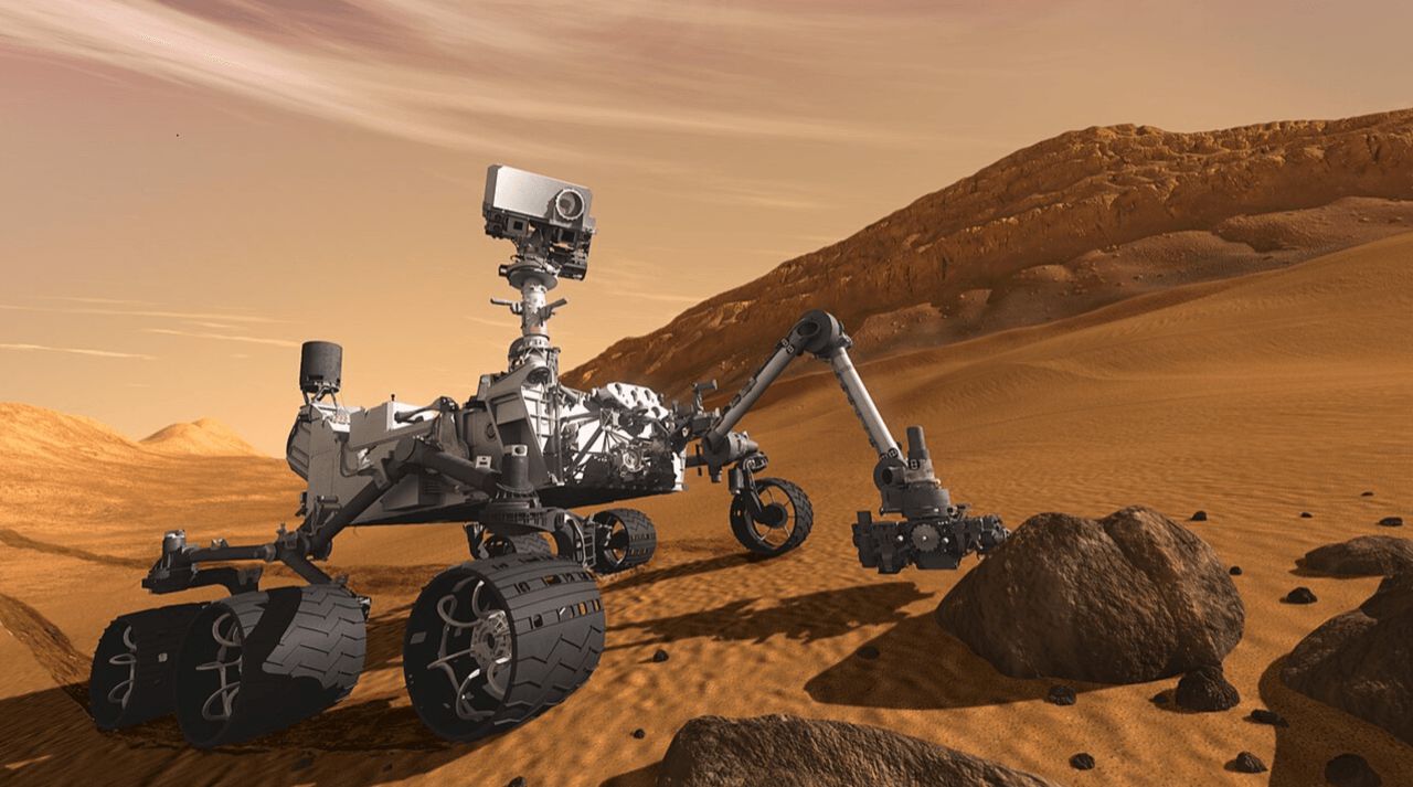 探索火星：Curiosity 火星车距地球超过 4 亿公里