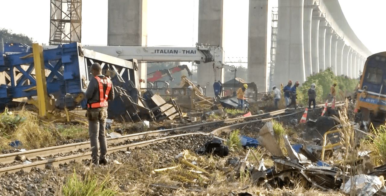 起重机砸向火车，已确认13人身份，63岁妇女讲述德国丈夫在眼前死亡