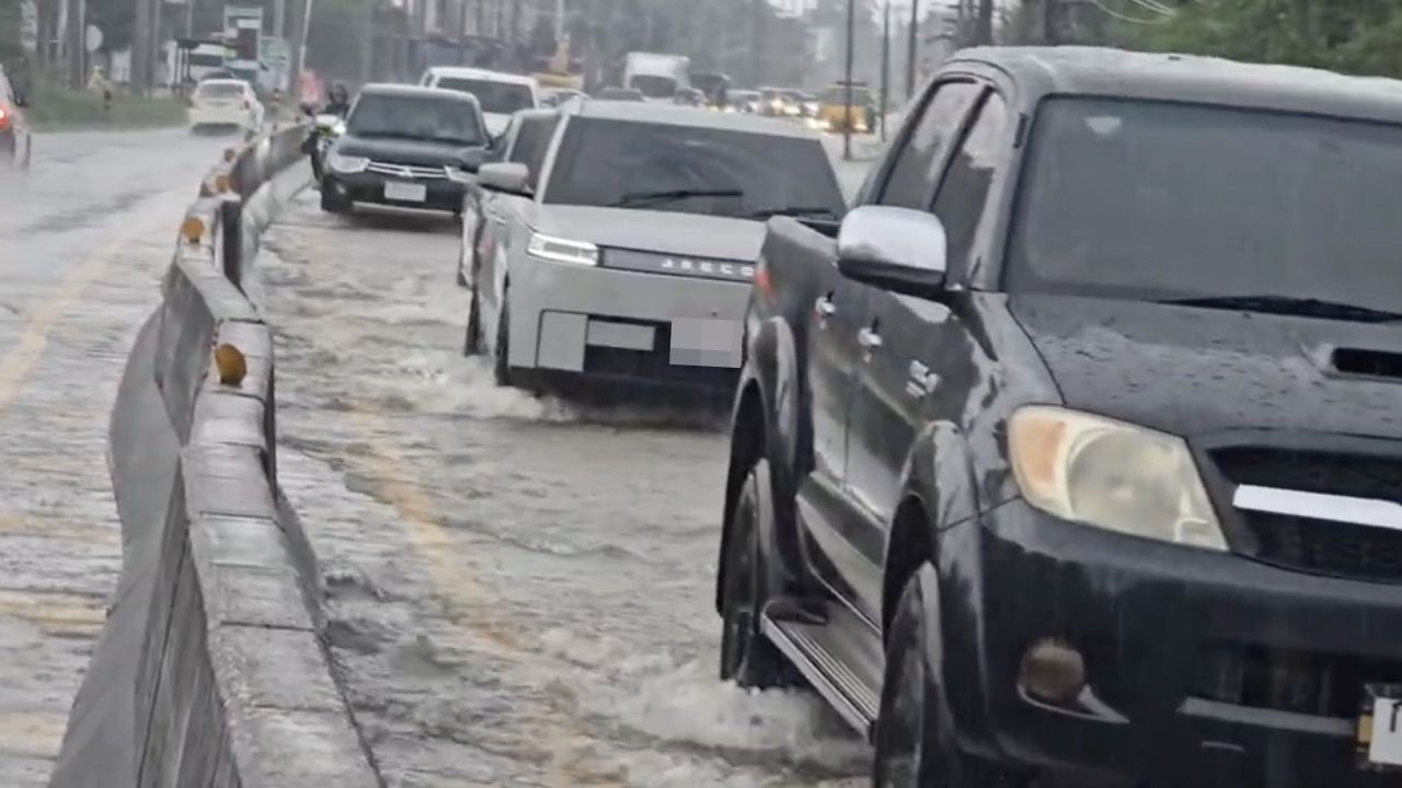 灾害预警:宋卡府“合艾”警惕河水溢出