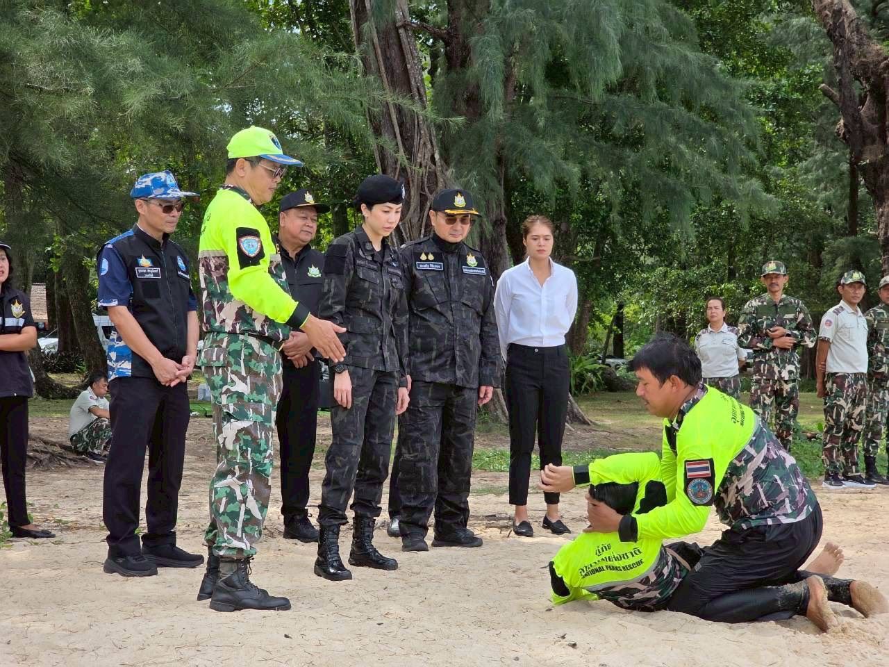 “坦·吉塔帕特”跟进西林纳特国家公园的区域整顿及游客服务准备情况