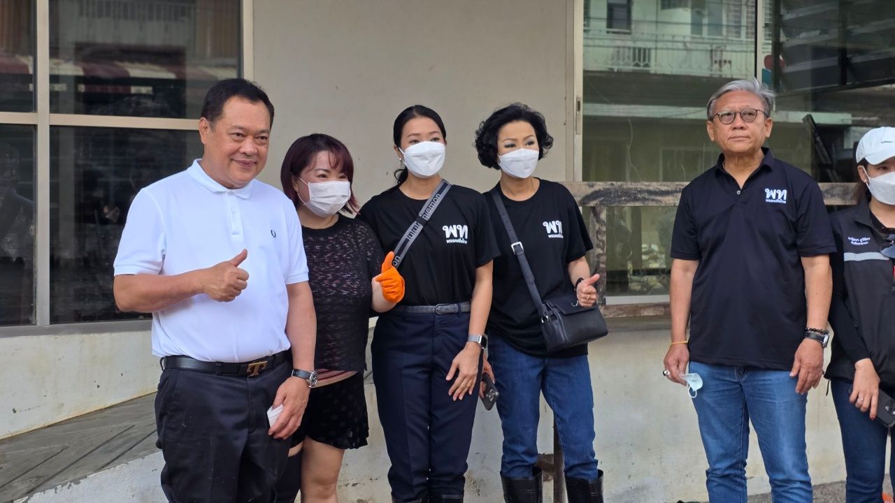 “塔维 - 提拉拉特” 率领“国家党 - 为泰党” 群体开展合艾清洁活动