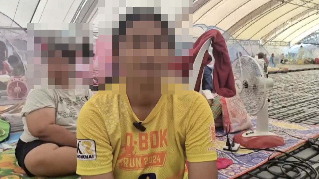 武里南省的难民希望冲突尽快结束，抱怨两周没有收入，被催缴贷款