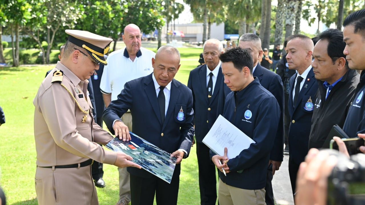 “阿塔功” 前往春武里跟进第33届东南亚运动会帆船赛的训练和场地测试