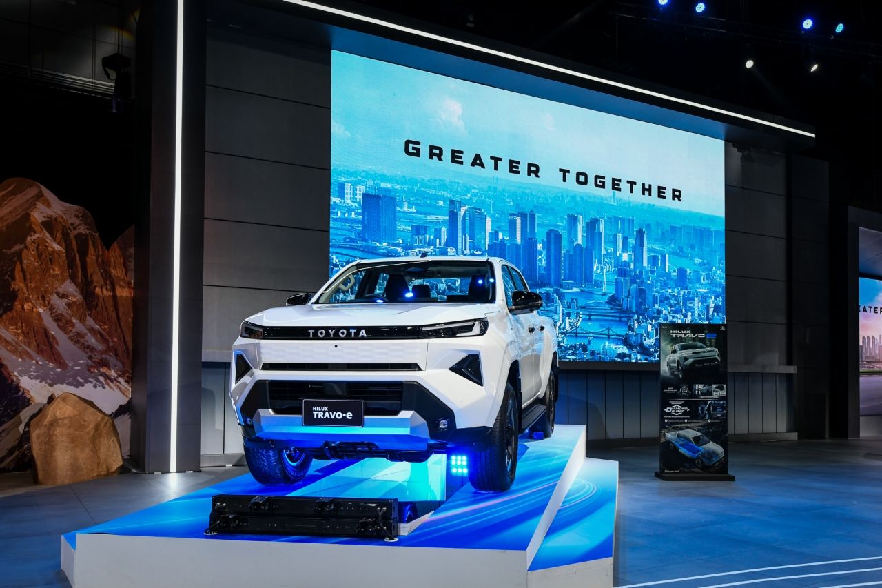 TOYOTA HILUX 由泰国制造的皮卡出口至全球133个国家，销量超过460万辆