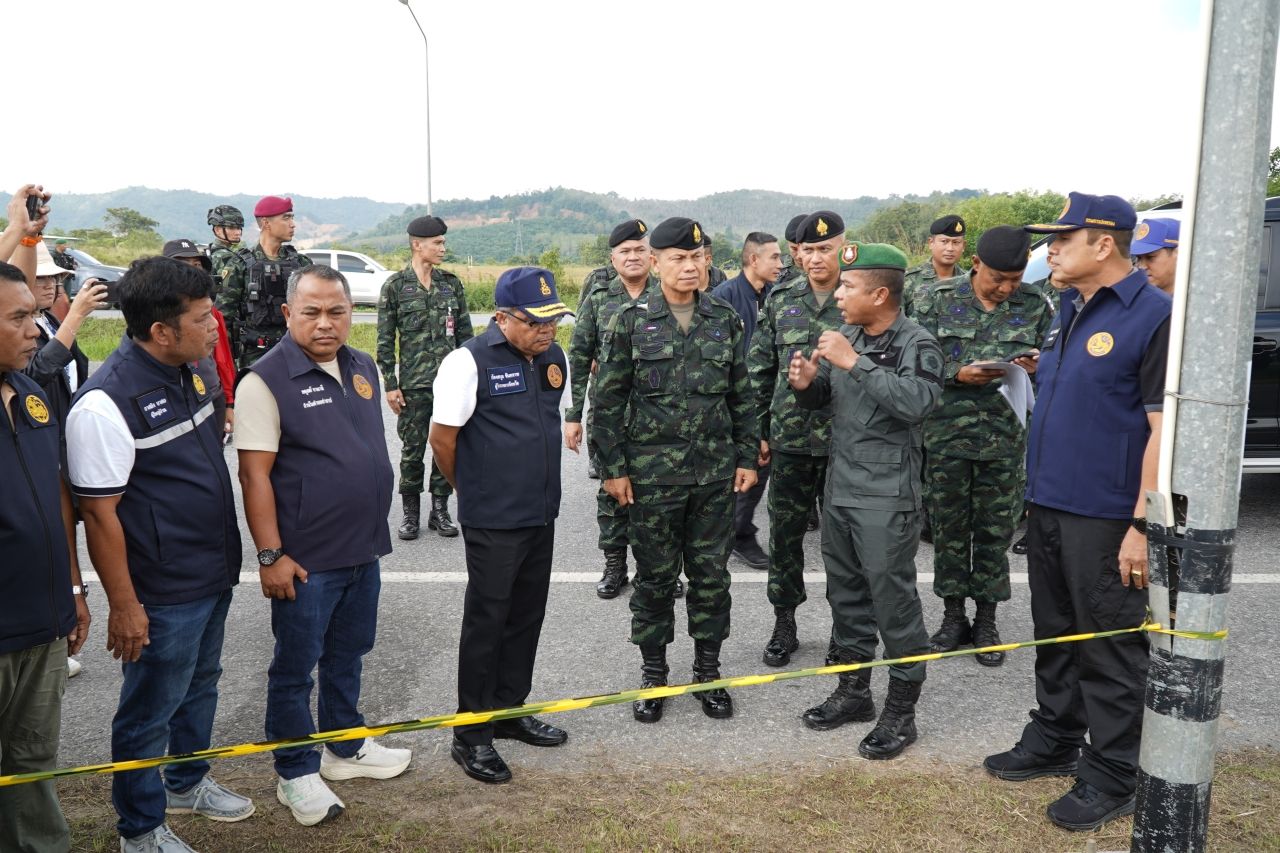 泰国第四区司令提高防范措施 以应对南部边境省份11处加油站爆炸事件